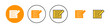 Note icon set for web and mobile app. notepad sign and symbol
