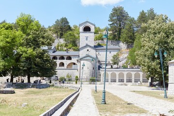Wall Mural - Cetinje Monastery in the old royal capital of Montenegro