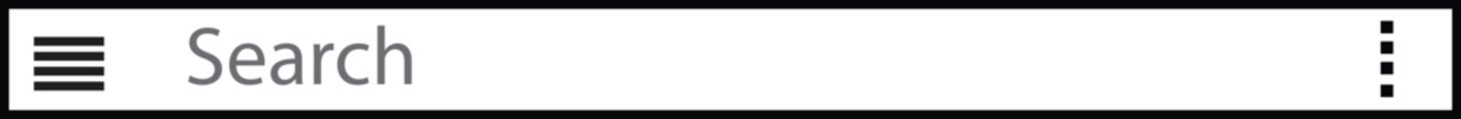 Poster - Search Bar Icon Flat Design. Search Bar Template for User Interface, Web, App, Software. Ready Search Form Vector Illustration isolated on transparent background.