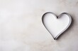 a heart shaped cookie cutter