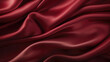 Dark red silk texture with soft waves