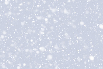 christmas background with snow falling