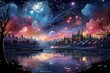 Fireworks: New Year's Eve fireworks or other winter celebrations can create stunning night sky photo opportunities. - Generative AI