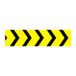 © bank - yellow square banner with arrow