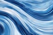 Amazing abstract composition shapes with waves with blue dominant color, can be used with wallpaper, concept graphic resources, generative ai