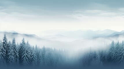 Wall Mural - environment nature blue misty misty illustration mist sky, summer cloud, adventure europe environment nature blue misty misty