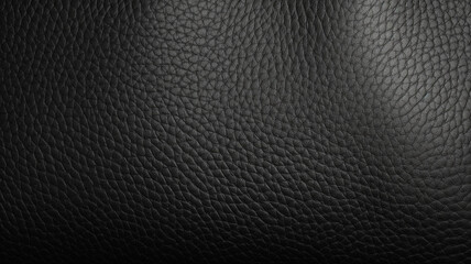 Wall Mural - Black leather texture