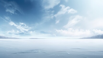 Poster - snow season new snowdrift frozen illustration blue weather, frost scene, cold sky snow season new snowdrift frozen