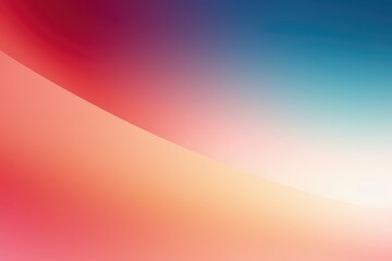 Wall Mural - a seamless color gradient is enhanced by the presence of a diagonal line, creating an abstract backg