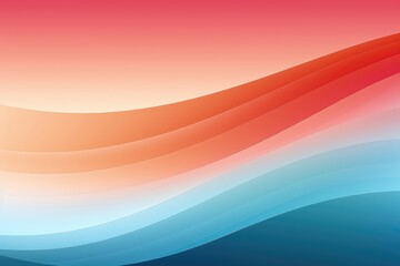Wall Mural - in a serene and visually captivating composition, a seamless color gradient gently embraces the rhyt