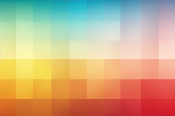 Wall Mural - a seamless color gradient interacts with rectangles, creating an abstract background that captivates