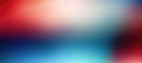 Wall Mural - in a wide-format composition, a seamless color gradient shapes a visually captivating abstract backg