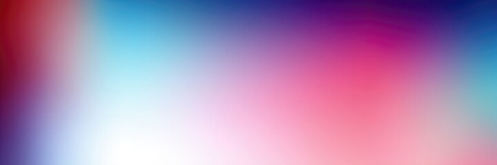 Wall Mural - in a wide-format display, a seamless color gradient forms a visually engaging abstract background. i