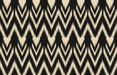  Ethnic abstract ikat art. Aztec ornament print. geometric ethnic pattern seamless  color oriental.  Design for background ,curtain, carpet, wallpaper, clothing, wrapping, Batik, vector illustration.