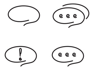 Poster - Mail note sms set icons