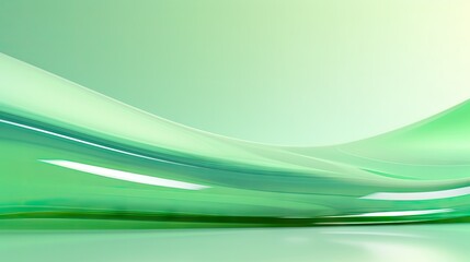 Poster -  a blurry image of a green and white background with a blurry image of a green and white background and a blurry image of a green and white background.  generative ai