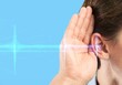 © BillionPhotos.com - Hearing loss. Man ear and sound waves