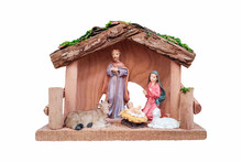 Christmas Scene Installation Of Birth Of Jesus Christ