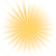 © Rezual - Transparent Sun ray background. Radial beam sunrise or sunset light retro design illustration. Light sunburst glowing background.