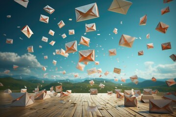 Aufkleber - Sending emails in high volume can be delivered right in the prospects inbox.