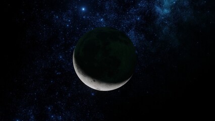 Wall Mural - half moon close up