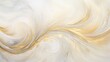 Leinwandbild Motiv silver and gold on a plain ivory quilted background, copy space, 16:9