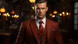 © Stockgiu - Confident young businessman in a stylish suit, looking professional and successful generated by AI