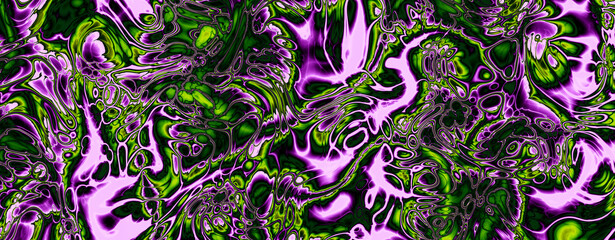 Poster - swirling abstract mixed color art background