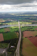 Flughafenbrücke der Autobahn A44 über den Rhein