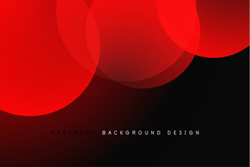 Poster - Abstract tech circles vector background, technology digital bubbles