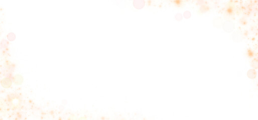 Wall Mural - premium gold glitter, gold confetti frame. glittering gold magic dust effect