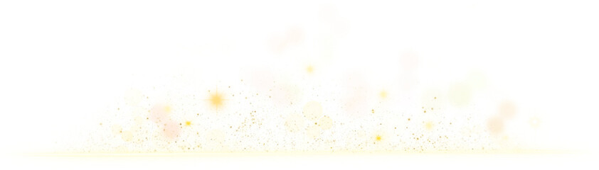 Wall Mural - sparkling gold glitter element effect