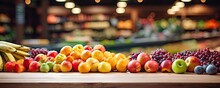 Harvest Medley. Colorful Array Of Fresh Organic Fruits. Nature Bounty. Vibrant Mix Of Ripe Fruits For Health. Farmers Market Delight. Nutrient Packed Fruit Selection