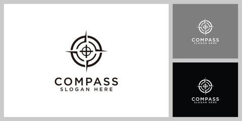 Wall Mural - compass icon design vector template