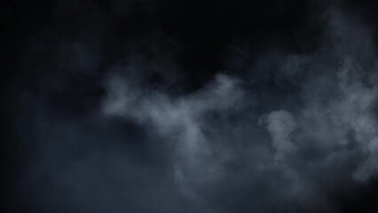 immersive mesmerising magic horror-show spooky halloween smoke cloud vfx insert element in 4k slow-m