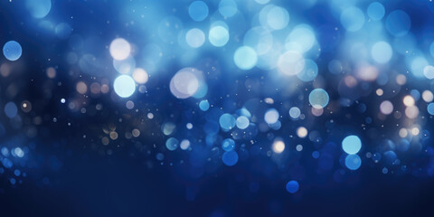 christmas abstract background with soft light bokeh. blurred glitter sparkle for celebrate. glowing 