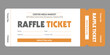 Raffle Ticket Admit one Template Fill form