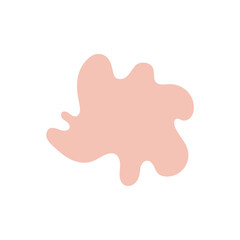 Poster - set of blob abstract ornament background texture