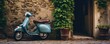 Exploring Serene Villages On Vintage Vespa In Italy. Сoncept Food And Wine Tasting In Tuscany, Golden Sunsets Over Rolling Hills, Historic Architecture In Florence, Gondola Ride In Venice