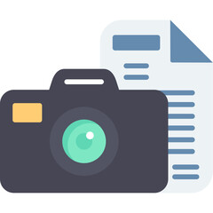 Canvas Print - File Icon