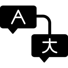 Sticker - Translation Icon