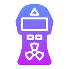 Sticker - Radiation Detector Icon