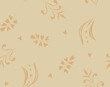 Stylish seamless digital graphic pattern for covers, wallpapers, prints, prints on a beige background.