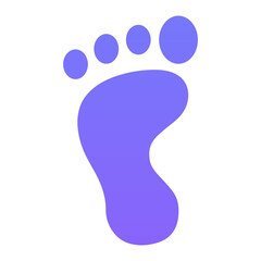 Sticker - Footprint Icon