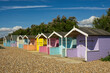 Beach Huts at Rustington, England