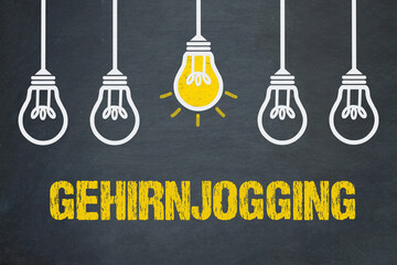 Sticker - Gehirnjogging