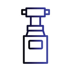 Poster - Action Camera Device Gradient Outline Icon