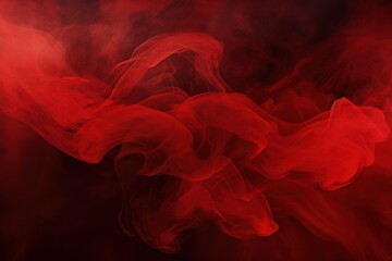 Wall Mural - abstract red background, Red smoke background