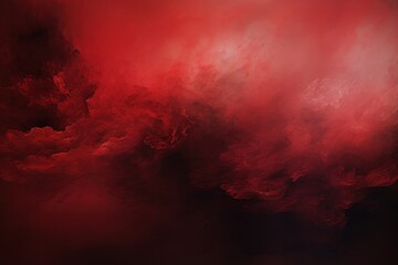 Wall Mural - abstract red background, Red smoke background