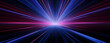 © Oksana_Latysheva - Glowing Blue and purple light rays on a black abstract background